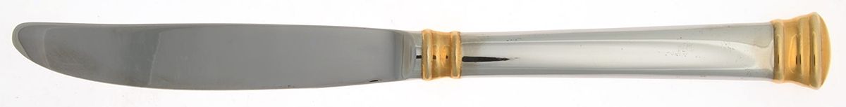 Eternal Gold (Stainless) Modern Solid Knife by Lenox-1