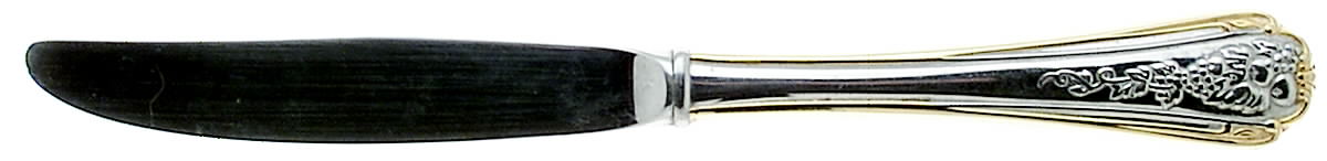 Fruits of Life Gold (Stainless, Gold Accent) Modern Hollow Knife by Lenox-1