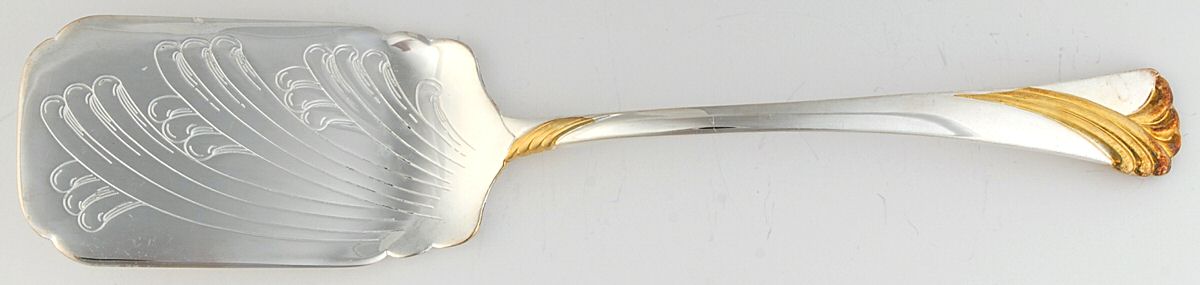 Kelly Gold (Stainless, Gold Accent) Lasagna Server, Solid Piece by Lenox-1