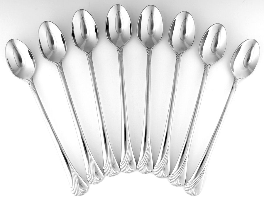 Kelly (Stainless) Iced Tea Spoon - Set of 8 by Lenox-1