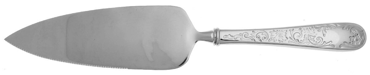 Maryland Engraved (Stainless) Pie Server with Serrated Stainless Blade HC by Lenox-1