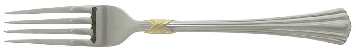 Mountain View Gold (Stainless, Gold Accent) Fork by Lenox-1