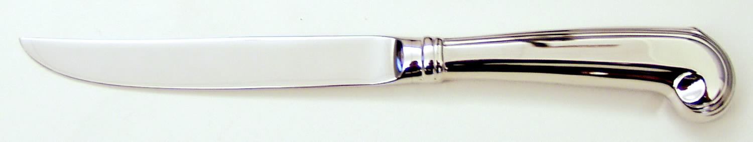 Williamsburg Royal Scroll (Stainless) Individual Pistol Handle Steak Knife by Lenox-1