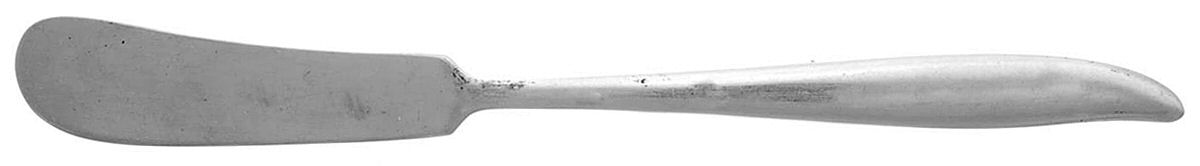 LNM2 (STAINLESS) Flat Handle Master Butter Knife by Linmark-1