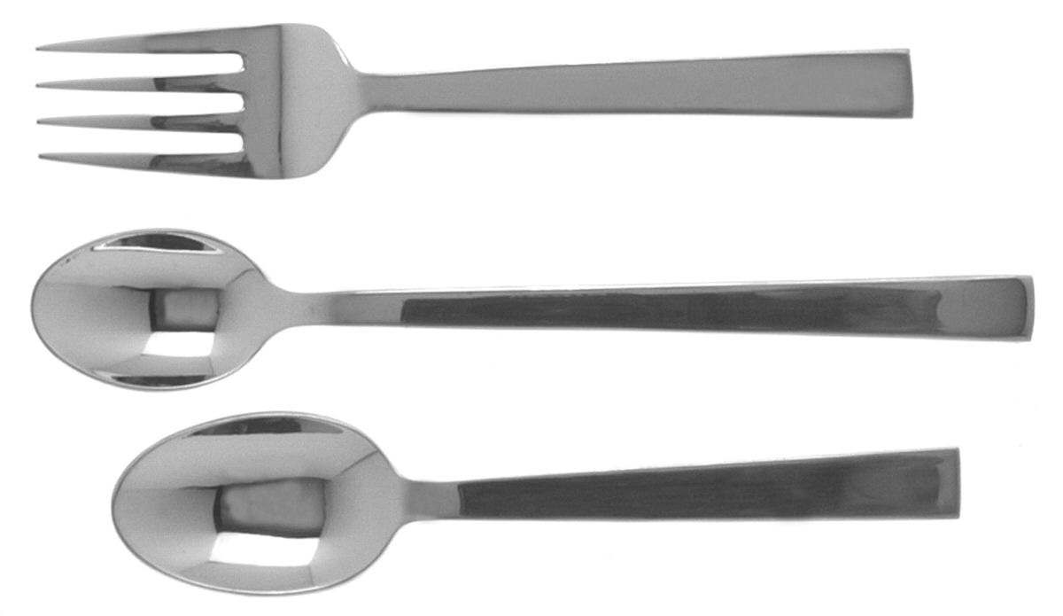 Academy (Stainless) 3-Piece Baby Set (BF, BS, INS) by Ralph Lauren Flatware-1