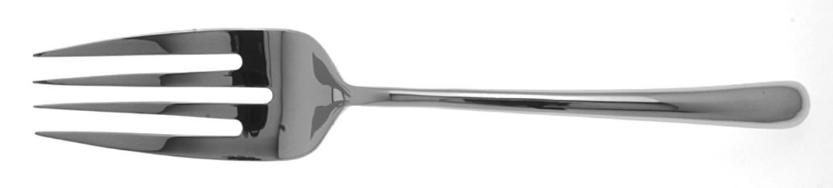 Atlantique (Stainless) Large Solid Cold Meat Serving Fork by Ralph Lauren Flatware-1