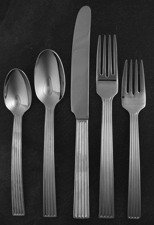 Bradley (Stainless) 5 Piece Place Setting by Ralph Lauren Flatware-1