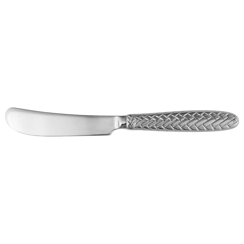 Equestrian Braid (Stainless) Butter Spreader Hollow Hdl-Paddle/Stainless Blade by Ralph Lauren Flatware-1