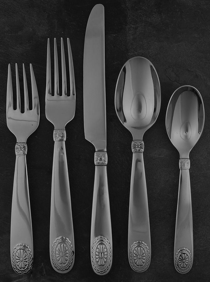 Telluride (Stainless) 5 Piece Place Setting by Ralph Lauren Flatware-1