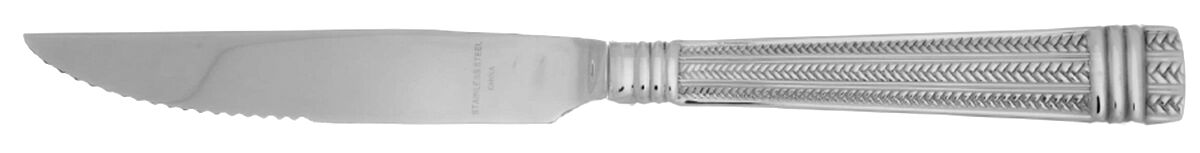 Wainwright (Stainless) Steak Knife Individual Hollow, Serrate HC by Ralph Lauren Flatware-1
