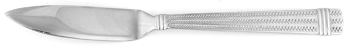 Wainwright (Stainless) Flat Handle Master Butter Knife by Ralph Lauren Flatware-1