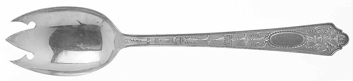 Adam (Sterling, 1921) Ice Cream Fork by Lunt Silver-1