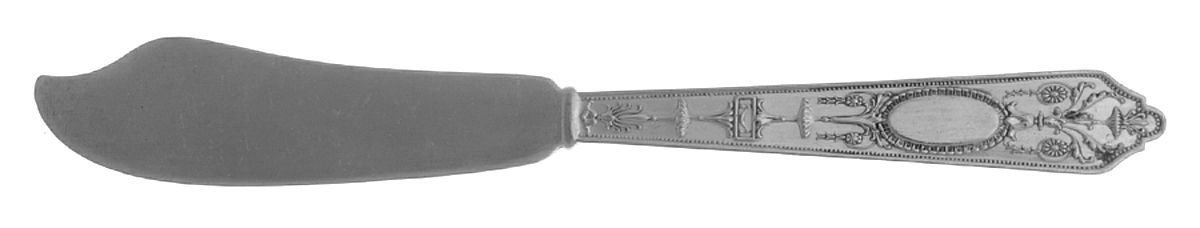 Adam (Sterling, 1921) Flat Handle Butter Spreader by Lunt Silver-1