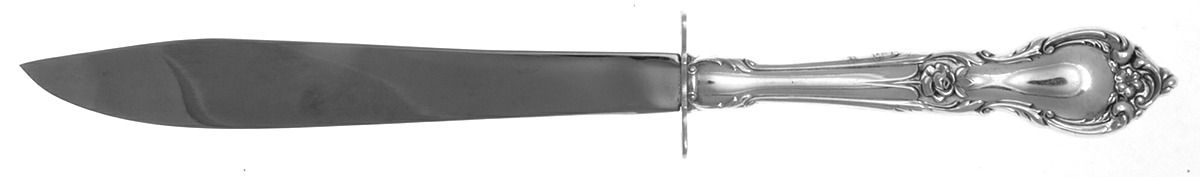 Alexandra (Sterling, 1961) Small Steak Carving Knife with Stainless Blade by Lunt Silver-1