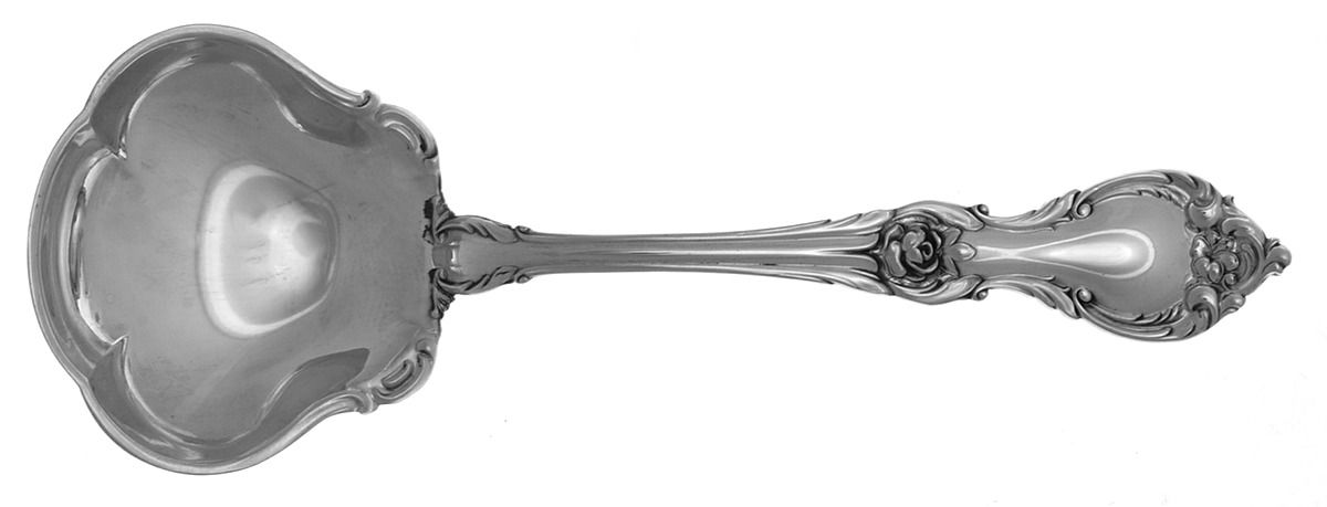 Alexandra (Sterling, 1961) Solid Bon Bon Spoon by Lunt Silver-1