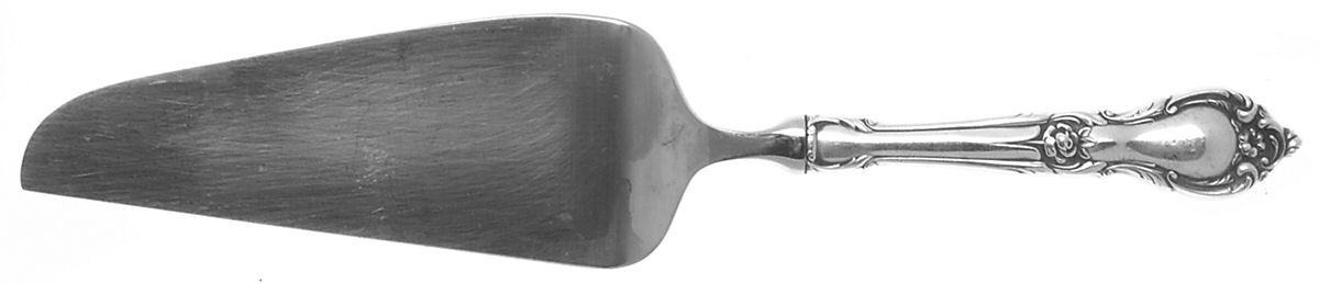 Alexandra (Sterling, 1961) Pie & Cake Server with Stainless Blade by Lunt Silver-1
