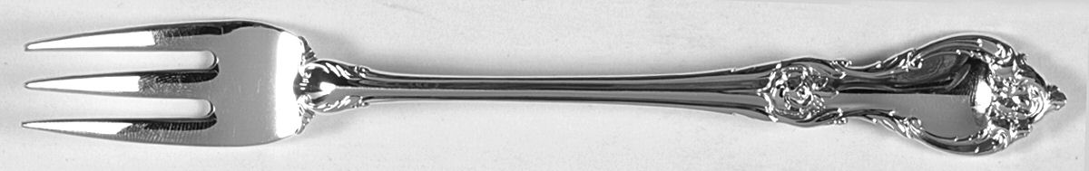 Alexandra (Sterling, 1961) Cocktail/Seafood Fork by Lunt Silver-1