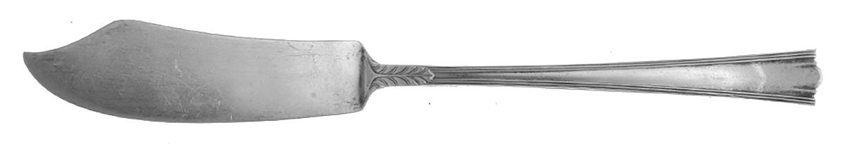 American Directoire (Sterling, 1931) Flat Handle Master Butter Knife by Lunt Silver-1