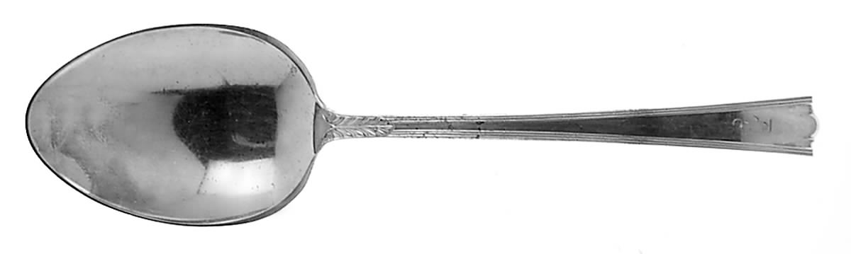 American Directoire (Sterling, 1931) Small Solid Berry/Casserole Spoon by Lunt Silver-1