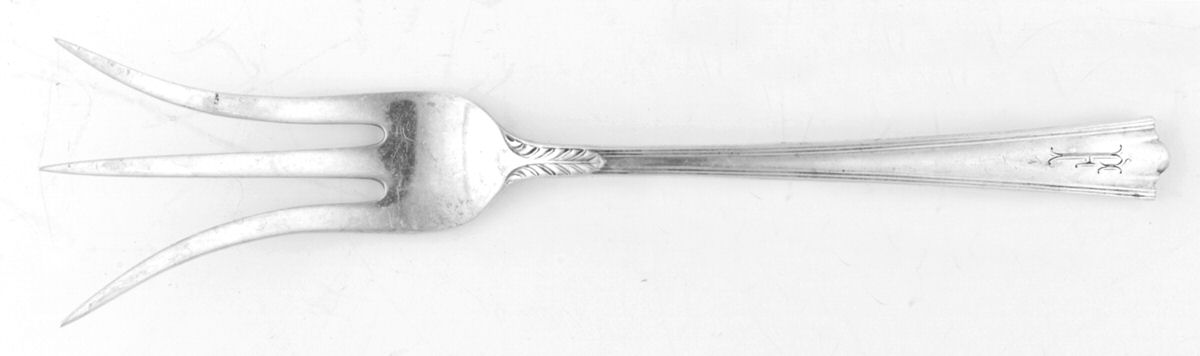 American Directoire (Sterling, 1931) Lemon Fork by Lunt Silver-1