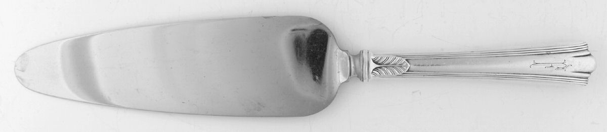 American Directoire (Sterling, 1931) Pie Server with Stainless Blade by Lunt Silver-1