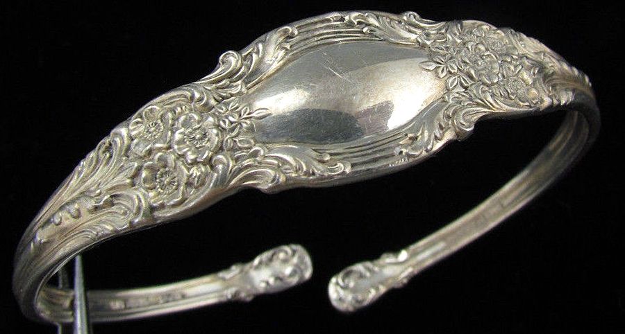 American Victorian (Sterling, 1941, No Monos) Bracelet by Lunt Silver-1