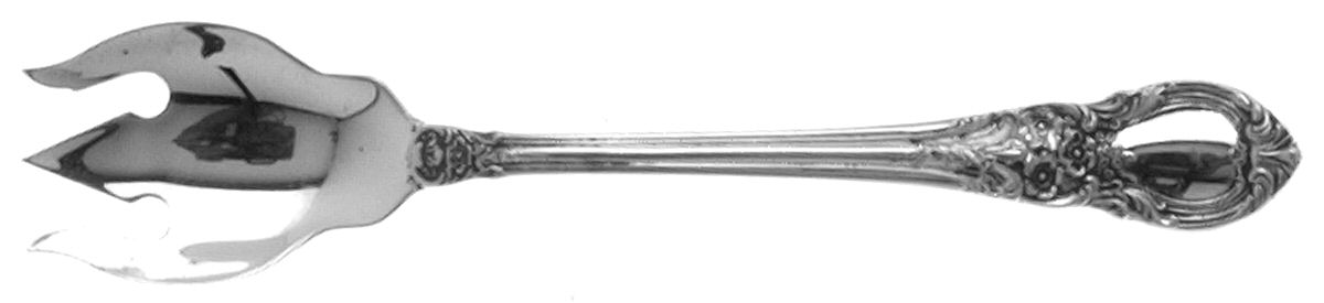 American Victorian (Sterling, 1941, No Monos) Ice Cream Fork HC by Lunt Silver-1