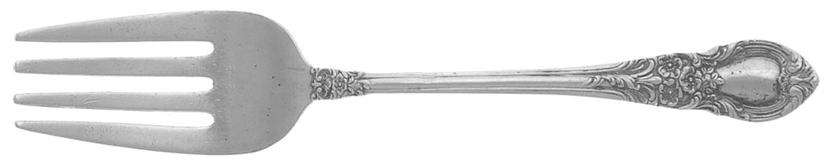 American Victorian (Sterling, 1941, No Monos) Baby Fork by Lunt Silver-1