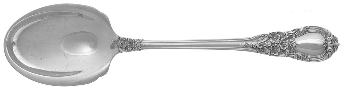 American Victorian (Sterling, 1941, No Monos) Sugar Spoon by Lunt Silver-1