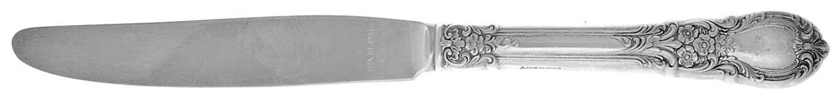 American Victorian (Sterling, 1941, No Monos) New French Hollow Knife by Lunt Silver-1