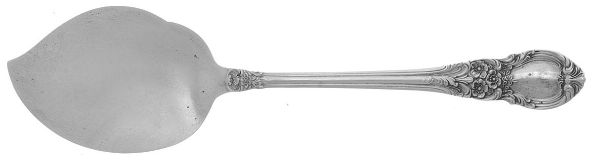American Victorian (Sterling, 1941, No Monos) Large Solid Jelly Server by Lunt Silver-1