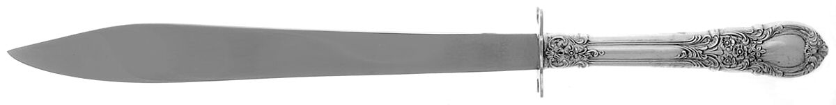 American Victorian (Sterling, 1941, No Monos) Small Steak Carving Knife with Stainless Blade by Lunt Silver-1