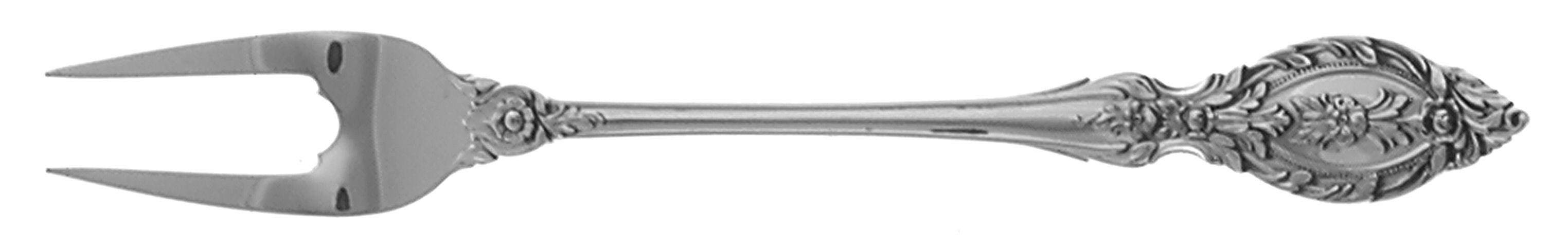 Avondale (Sterling, 1978) Short Handle Pickle/Olive Fork by Lunt Silver-1