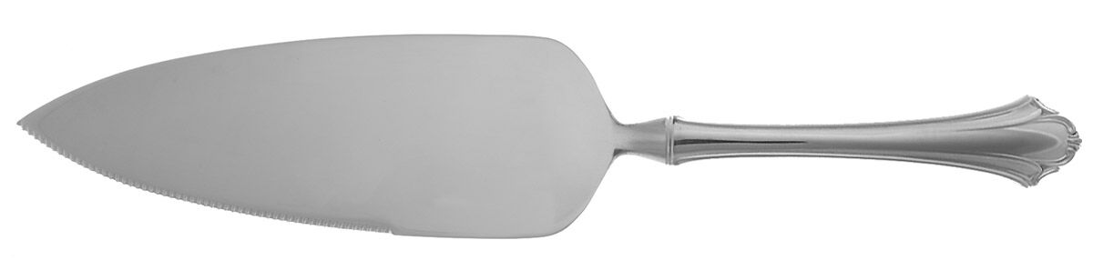 Bel Chateau (Sterling, 1983) Pie Server with Serrated Stainless Blade HC by Lunt Silver-1