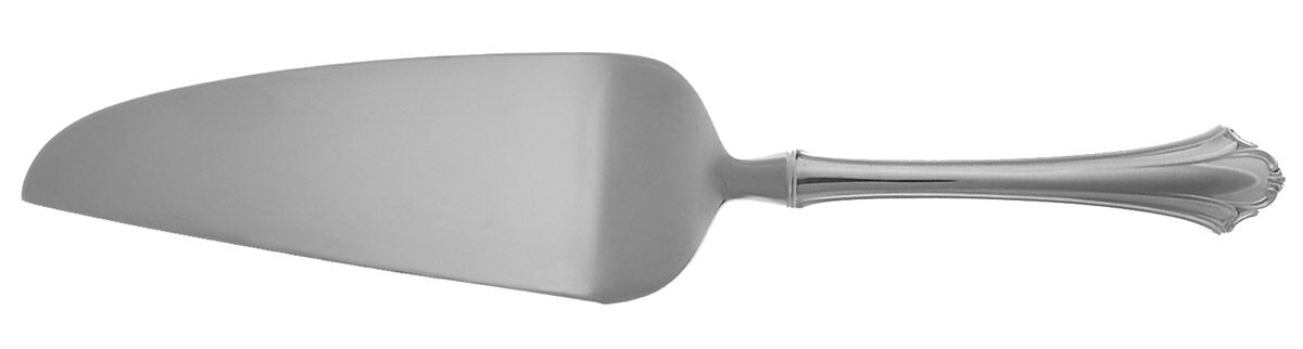 Bel Chateau (Sterling, 1983) Pie and Cake Server with Stainless Blade HC by Lunt Silver-1