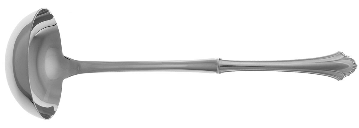 Bel Chateau (Sterling, 1983) Soup Ladle with Stainless Bowl HC by Lunt Silver-1