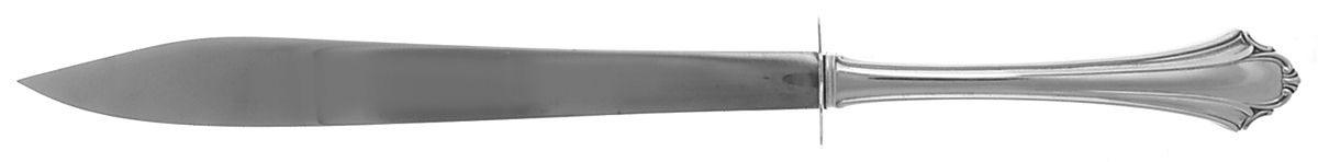 Bel Chateau (Sterling, 1983) Large Stainless Blade Roast Carving Knife by Lunt Silver-1