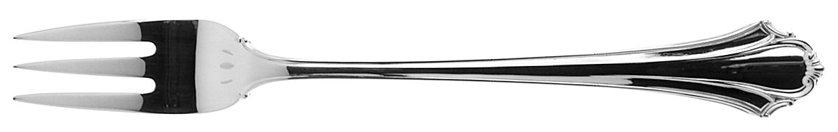 Bel Chateau (Sterling, 1983) Cocktail/Seafood Fork by Lunt Silver-1
