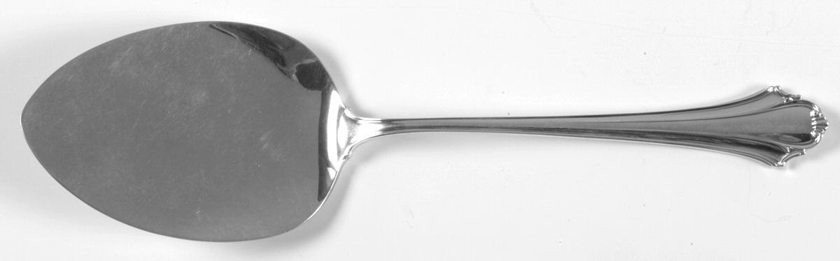 Bel Chateau (Sterling, 1983) Large Solid Pie Knife by Lunt Silver-1