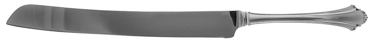 Bel Chateau (Sterling, 1983) Wedding Cake Knife with Stainless Blade by Lunt Silver-1