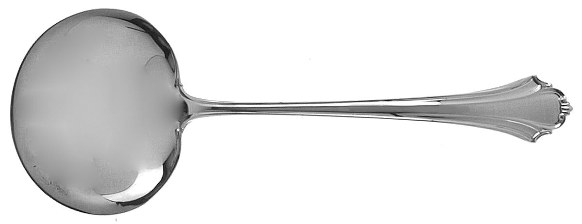 Bel Chateau (Sterling, 1983) Solid Gravy Ladle by Lunt Silver-1