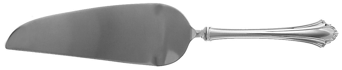 Bel Chateau (Sterling, 1983) Pie & Cake Server with Stainless Blade by Lunt Silver-1