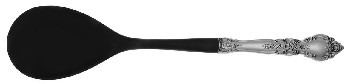Belvedere (Sterling, 1972) Salad Serving Spoon with Plastic Bowl by Lunt Silver-1