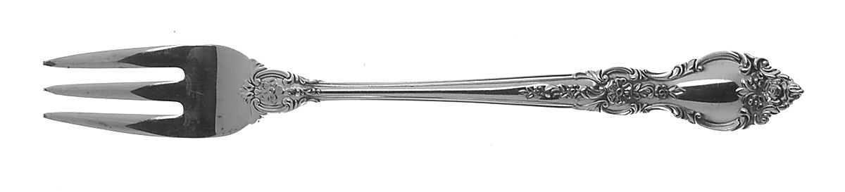 Belvedere (Sterling, 1972) Cocktail/Seafood Fork by Lunt Silver-1