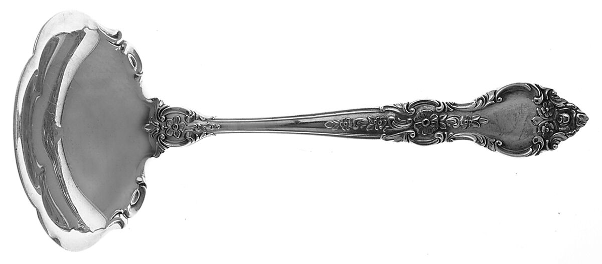 Belvedere (Sterling, 1972) Solid Gravy Ladle by Lunt Silver-1