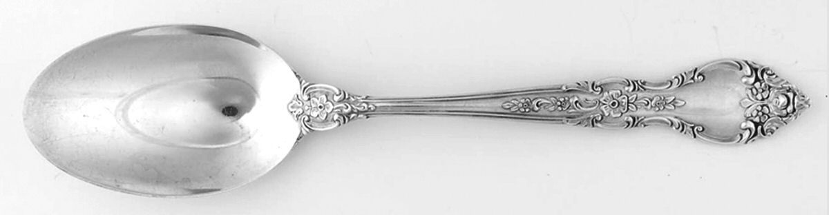 Belvedere (Sterling, 1972) Tablespoon (Serving Spoon) by Lunt Silver-1