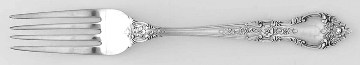 Belvedere (Sterling, 1972) Fork by Lunt Silver-1