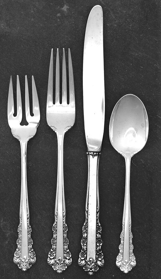 Belle Meade (Sterling, 1967) 32 Piece Estate Set by Lunt Silver-1