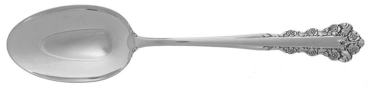 Belle Meade (Sterling, 1967) Tablespoon (Serving Spoon) by Lunt Silver-1