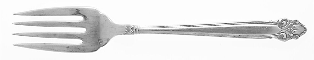 Canterbury Bell (Sterling, 1952) Individual Salad Fork by Lunt Silver-1
